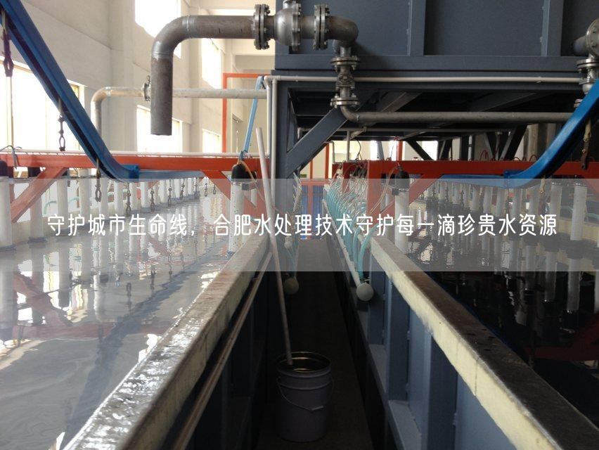 守护城市生命线，合肥水处理技术守护每一滴珍贵水资源(图1)