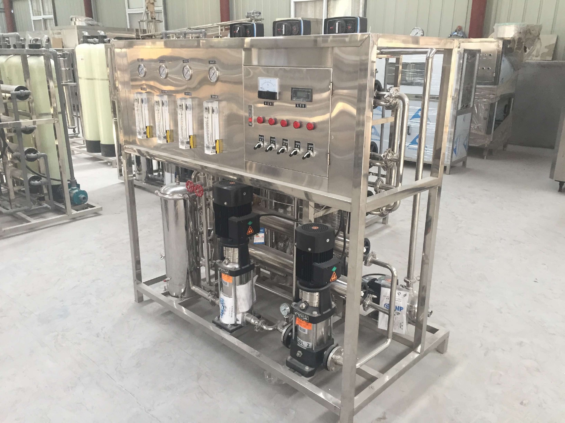 双级反渗透纯水机2吨_电泳设备(图3)